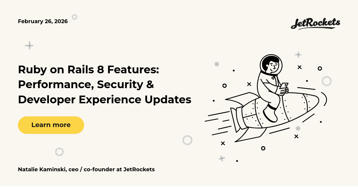 Ruby on Rails 8 Features: Performance, Security & Developer